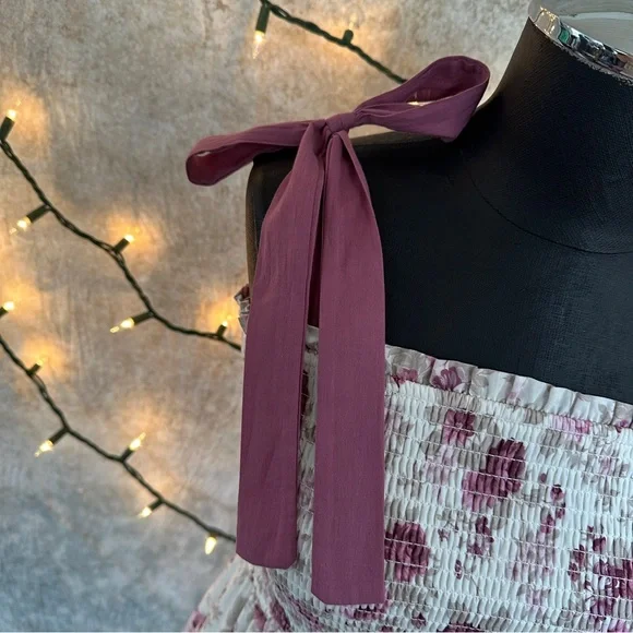 NWT Altar'd State Pink Floral Dress - Picture 6 of 16